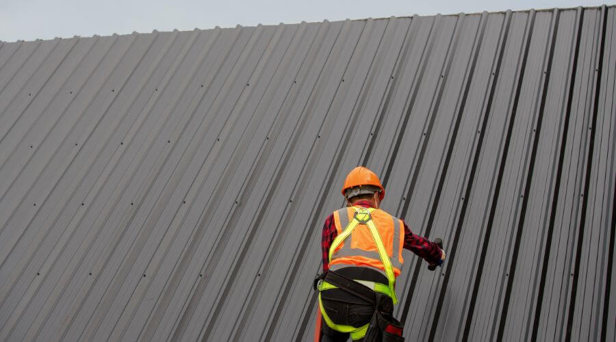 Professional metal roof installation in Reynolds, ND